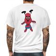 Spider Snoopy Mens Back Print T-shirt