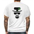 St Patricks Day Heisenberg Inspired Irish Men Mens Back Print T-shirt