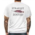 Straight Zooted Mens Back Print T-shirt