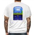 Stranger Things Mario Bros 2 Pixel Art Mashup T-Shirt Mens Back Print T-shirt