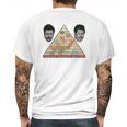 Swanson Pyramid Of Greatness Mens Back Print T-shirt