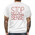 Talking Heads Stop Making Sense Vintage Mens Back Print T-shirt