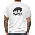 Tapir An Unusual Friend Mens Back Print T-shirt