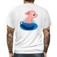 Teacup Pig Piggy Love Mens Back Print T-shirt