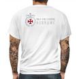 Time Crusade - Templar Mens Back Print T-shirt