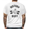 History Buff Funny George Washington 4Th Of July Mens Back Print T-shirt