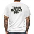 Train Insane Us Navy Seal Team Mens Back Print T-shirt