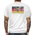 Trunk Candy Distressed Germany Flag Modern Fit Mens Back Print T-shirt