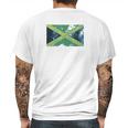 Trunk Candy Distressed Jamaica Flag Modern Fit Mens Back Print T-shirt