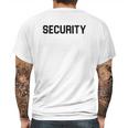 Ugp Campus Apparel Security Mens Back Print T-shirt