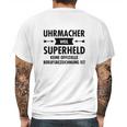 Uhrmacher - Superheld Mens Back Print T-shirt