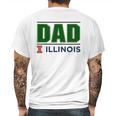 University Of Illinois At Urbana Champaign Proud Dad Parents Day 2020 Mens Back Print T-shirt