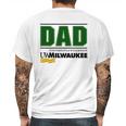 University Of Wisconsin Milwaukee Proud Dad Parents Day 2020 Mens Back Print T-shirt