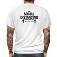 Utopia Sport I Was Social Distancing Mens Back Print T-shirt