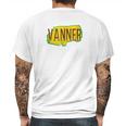 Vannin Vanning Van Mens Back Print T-shirt