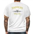 Vaq 130 Zappers Naval Squadron Ea 18 Mens Back Print T-shirt