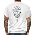 Viking Compass Protection Old Norse Warrior Mens Back Print T-shirt