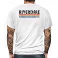 Vintage 1980S Style Riverdale Ny Mens Back Print T-shirt