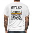 Vintage 1982 40 Years Old Cassette Tape 40Th Birthday Mens Back Print T-shirt