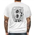 Vintage Camera Photography Mechanical Film Darkroom Mens Back Print T-shirt