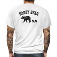 Vintage Daddy Bear With 2 Two Cubs Dad Father Papa T-Shirt Mens Back Print T-shirt