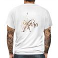 Vintage Paris I Love Travel Wanderlust Eiffel Tower Mens Back Print T-shirt