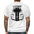 Viper 1996 2002 Black Stripes Mens Back Print T-shirt