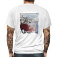 Volkswagen Santa And Reindeer Camper Van Mens Back Print T-shirt