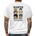 Wanted Harriet Tubman Angela Davis Assata Shakur Mens Back Print T-shirt