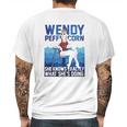 Wendy Peffercorn She Know Exactly What She’S Doing Mens Back Print T-shirt