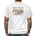 Whatd You Do Chris Farley Vintage Mens Back Print T-shirt