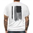 Wheel Spin Addict Canyon Truck American Flag Mens Back Print T-shirt