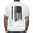 Wheel Spin Addict Chevelle Usa Flag Mens Back Print T-shirt