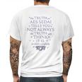 The Wheel Of Time Aes Sedai Truth Quote Mens Back Print T-shirt