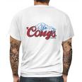 Wsu Cougs Light - Blue Mens Back Print T-shirt