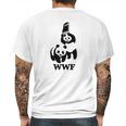 Wwf Cute Animal Save Extinct Animals Mens Back Print T-shirt