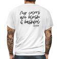 Ykomow Steel Magnolias Mens Back Print T-shirt