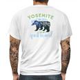 Yosemite National Park Half Dome Bear Mens Back Print T-shirt