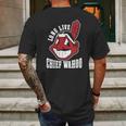 1230270470 Chief Wahoo Long Live Mens Back Print T-shirt Gifts for Men