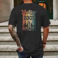 13 Years Old Birthday Gifts Vintage 2009 Limited Edition Mens Back Print T-shirt Gifts for Men