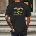 1St Cavalry Division Mens Back Print T-shirt Gifts for Men