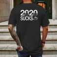 2020 Sucks Social Distancing Mens Back Print T-shirt Gifts for Men