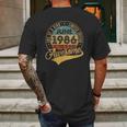 35Th Birthday Gifts 35 Years Old Retro Born In June 1986 Ver2 Mens Back Print T-shirt Gifts for Men