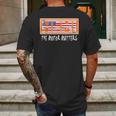 392 Hemi Srt Flag Design Patriotic Mens Back Print T-shirt Gifts for Men