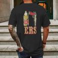 40Oz San Francisco Pistol Golden Empire Mens Back Print T-shirt Gifts for Men