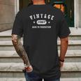 40Th Birthday Gift Vintage 1981 Aged To Perfection Mens Back Print T-shirt Gifts for Men