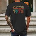 47 Years Old Vintage 1975 Limited Edition 47Th Birthday Mens Back Print T-shirt Gifts for Men