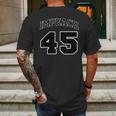 8645 Anti Trump Impeach 45 Mens Back Print T-shirt Gifts for Men