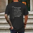 99 Bugs In The Code Software Engineer Tester Mens Back Print T-shirt Gifts for Men