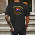 9Th Infantry Division Vietnam Veteran Old Reliables Veteran Mens Back Print T-shirt Gifts for Men